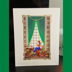 Beauty and the Beast lithograph